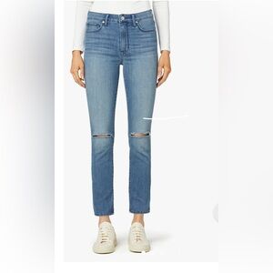 Joe’s Jeans HIGH RISE STRAIGHT ANKLE // DESTRUCTED HEM // CELINA